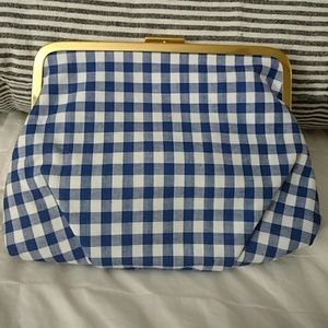 NWT J crew frame clutch